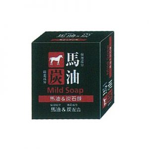 馬油&炭配合石鹸